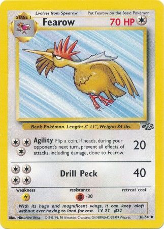 Fearow (36/64) [Jungle Unlimited] | Devastation Store