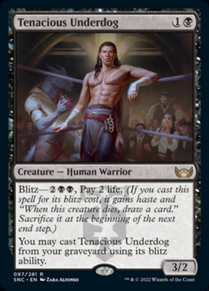 Tenacious Underdog [Streets of New Capenna] | Devastation Store