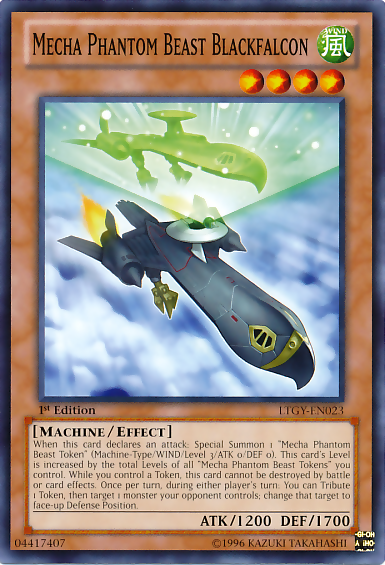 Mecha Phantom Beast Blackfalcon [LTGY-EN023] Common | Devastation Store