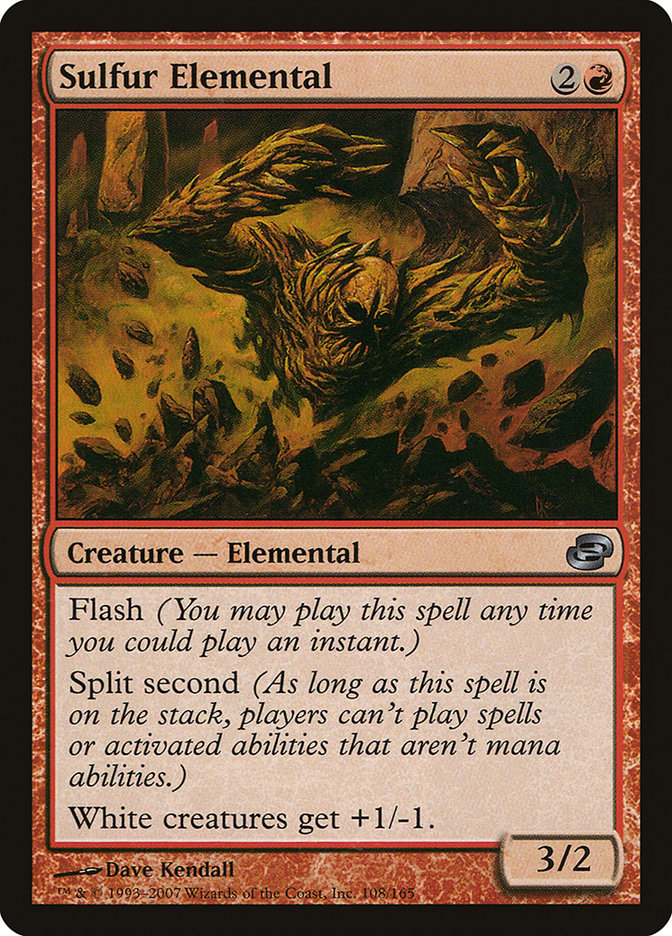 Sulfur Elemental [Planar Chaos] - Devastation Store | Devastation Store