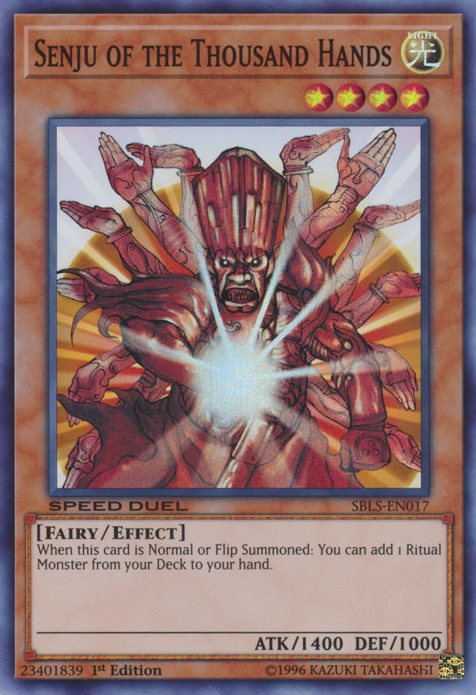 Senju of the Thousand Hands [SBLS-EN017] Super Rare | Devastation Store