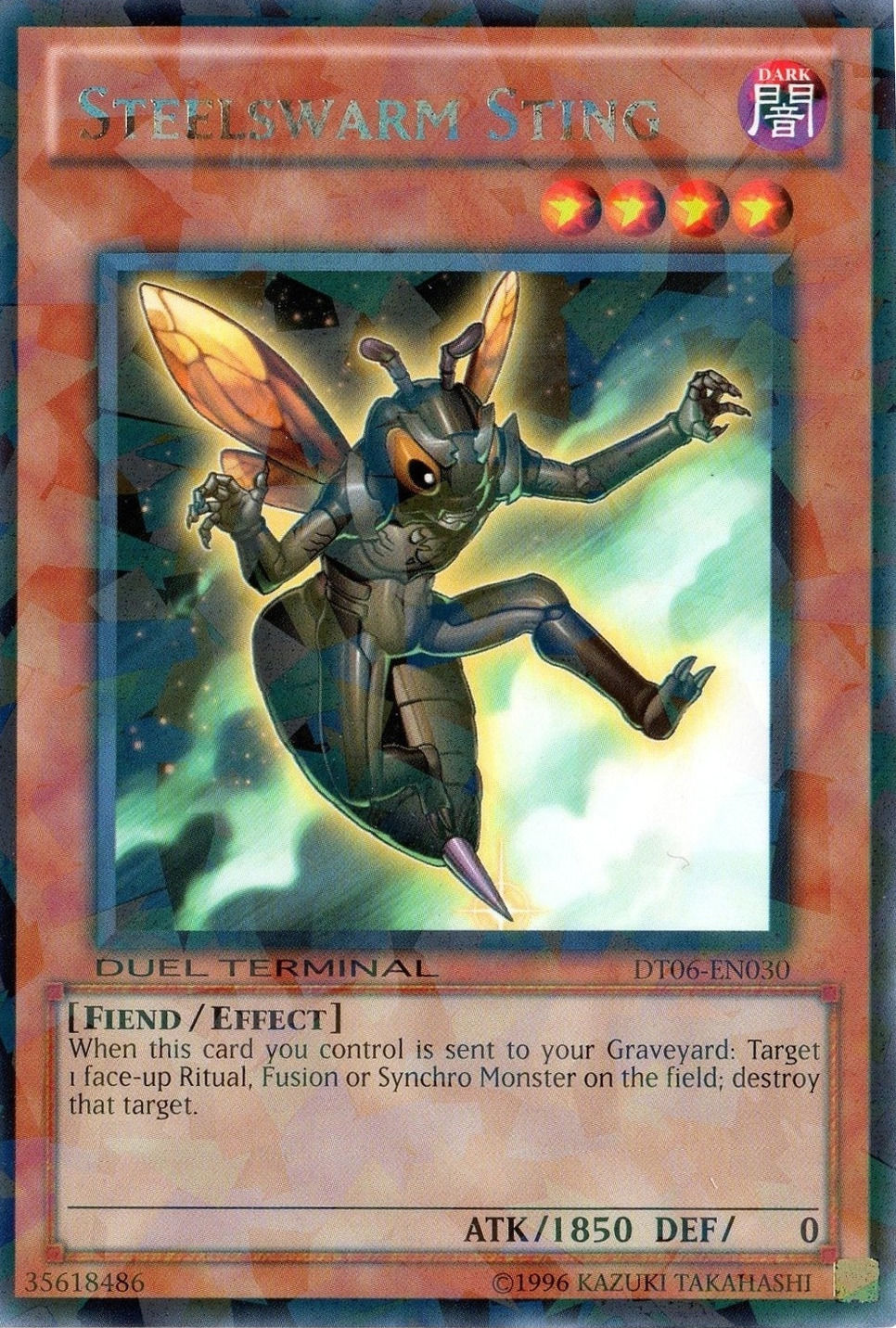 Steelswarm Sting [DT06-EN030] Rare | Devastation Store