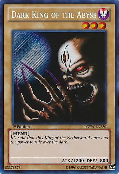 Dark King of the Abyss [LCYW-EN220] Secret Rare | Devastation Store
