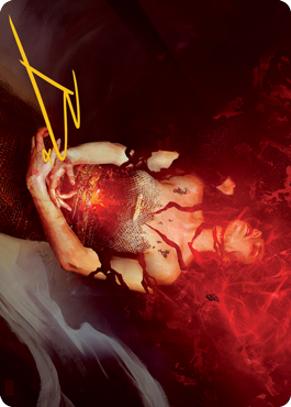Flay Essence Art Card (Gold-Stamped Signature) [Modern Horizons 2 Art Series] | Devastation Store