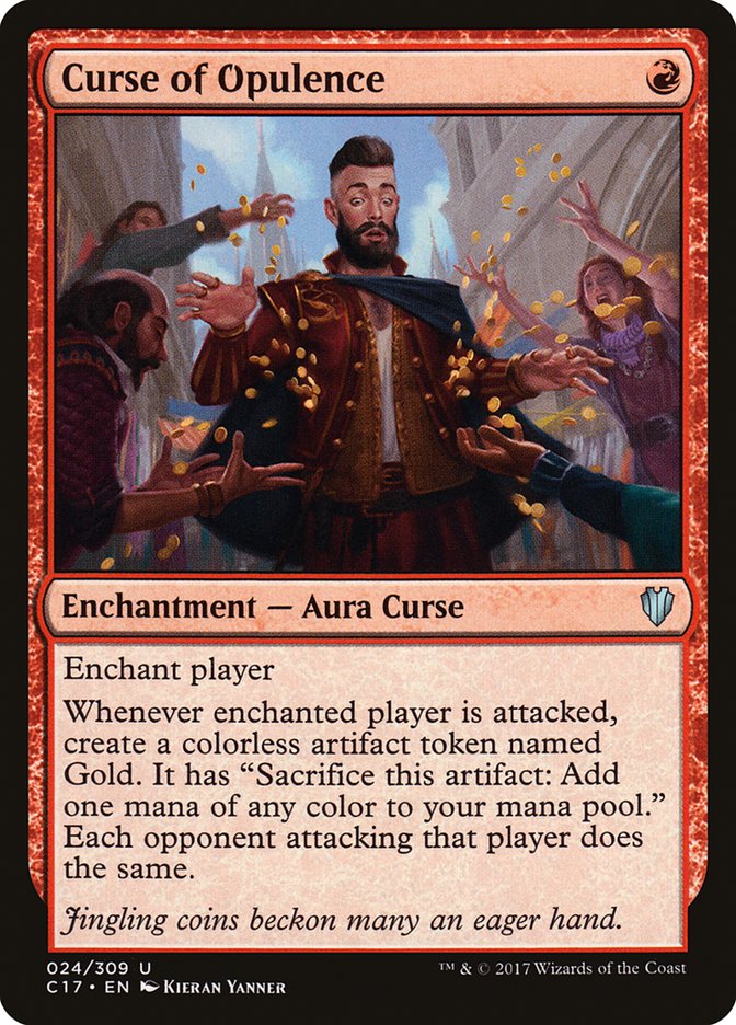 Curse of Opulence [Commander 2017] | Devastation Store