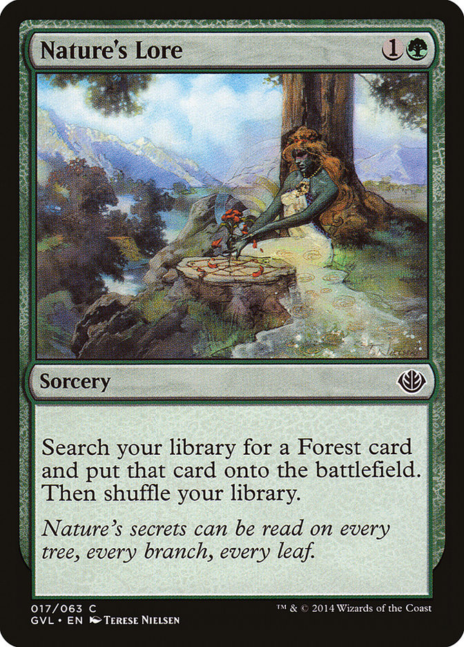 Nature's Lore (Garruk vs. Liliana) [Duel Decks Anthology] - Devastation Store | Devastation Store