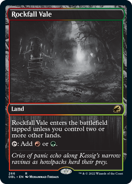 Rockfall Vale [Innistrad: Double Feature] | Devastation Store