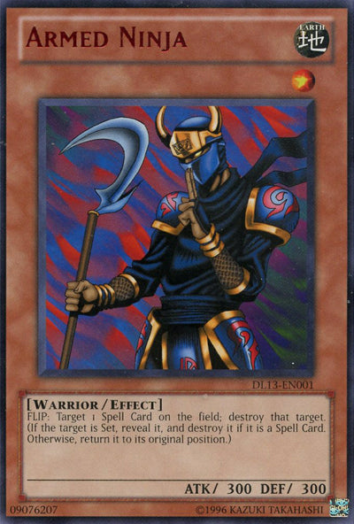 Armed Ninja (Red) [DL13-EN001] Rare | Devastation Store