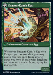 The Dragon-Kami Reborn // Dragon-Kami's Egg [Kamigawa: Neon Dynasty] | Devastation Store
