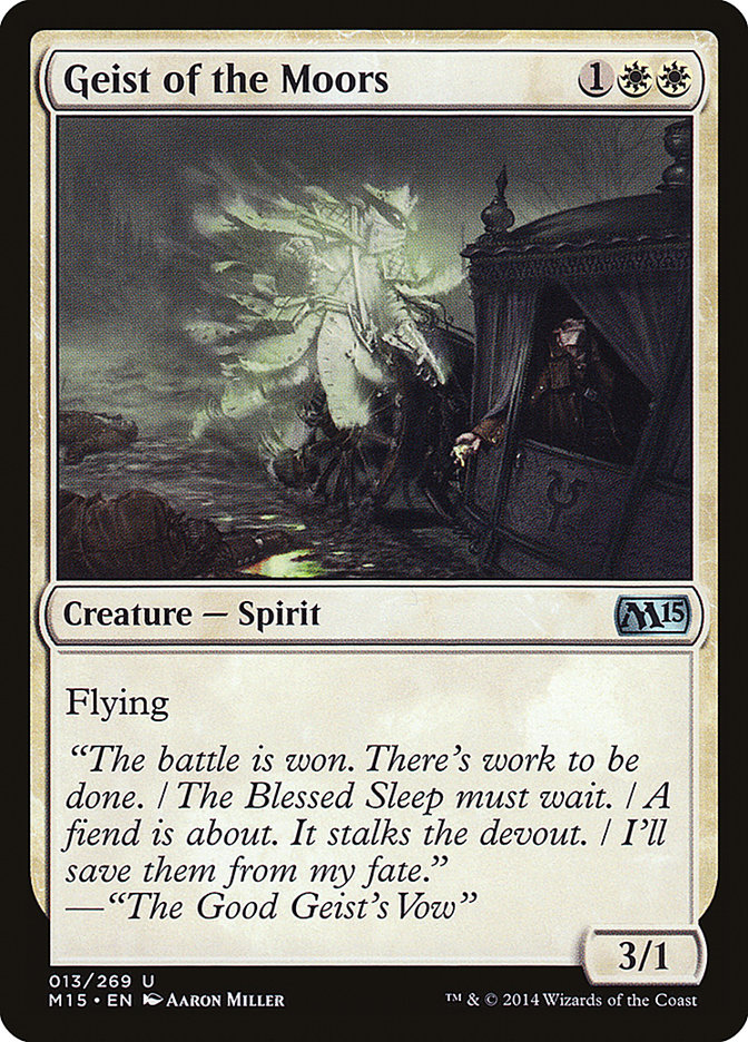 Geist of the Moors [Magic 2015] | Devastation Store