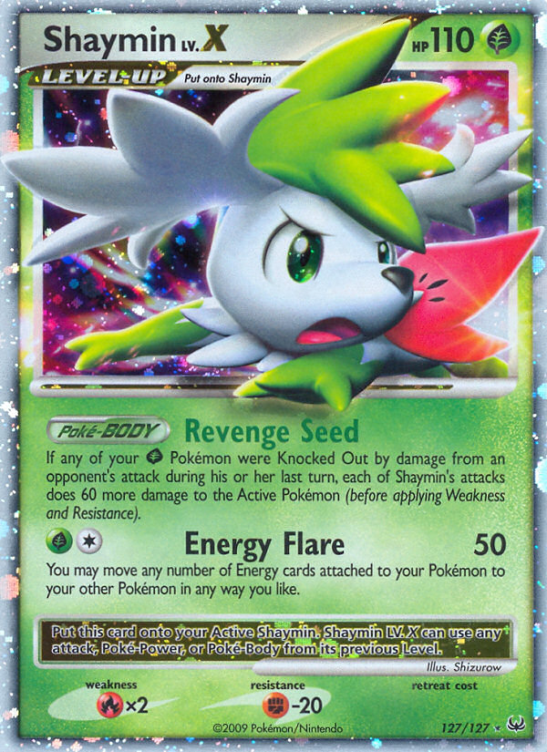 Shaymin LV.X (127/127) [Platinum: Base Set] | Devastation Store