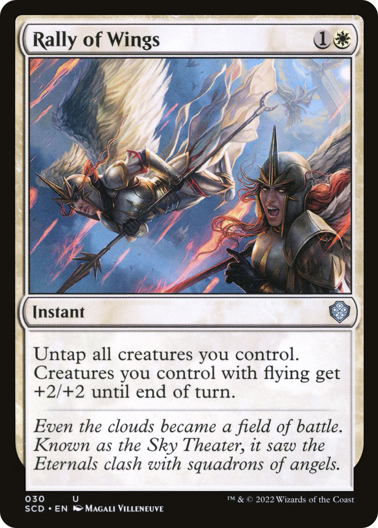 Rally of Wings [Starter Commander Decks] | Devastation Store