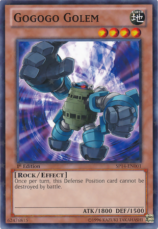 Gogogo Golem [SP14-EN001] Starfoil Rare | Devastation Store