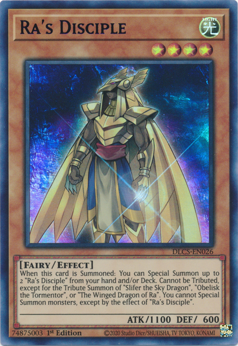Ra's Disciple (Blue) [DLCS-EN026] Ultra Rare | Devastation Store