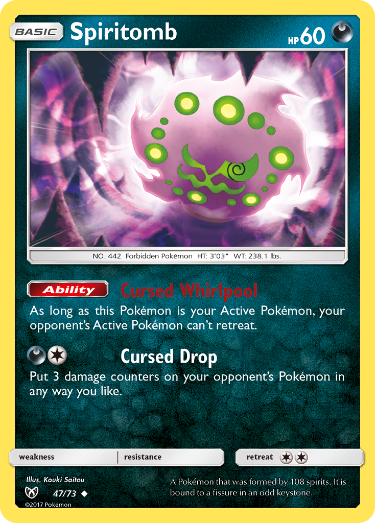 Spiritomb (47/73) [Sun & Moon: Shining Legends] | Devastation Store