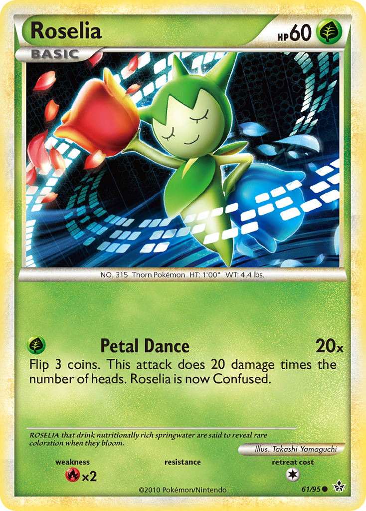 Roselia (61/95) [HeartGold & SoulSilver: Unleashed] | Devastation Store