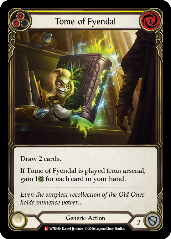 Tome of Fyendal [WTR160] Unlimited Edition Rainbow Foil - Devastation Store | Devastation Store