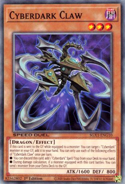 Cyberdark Claw [SGX1-ENG10] Common | Devastation Store
