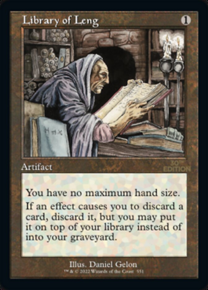 Library of Leng (Retro) [30th Anniversary Edition] | Devastation Store