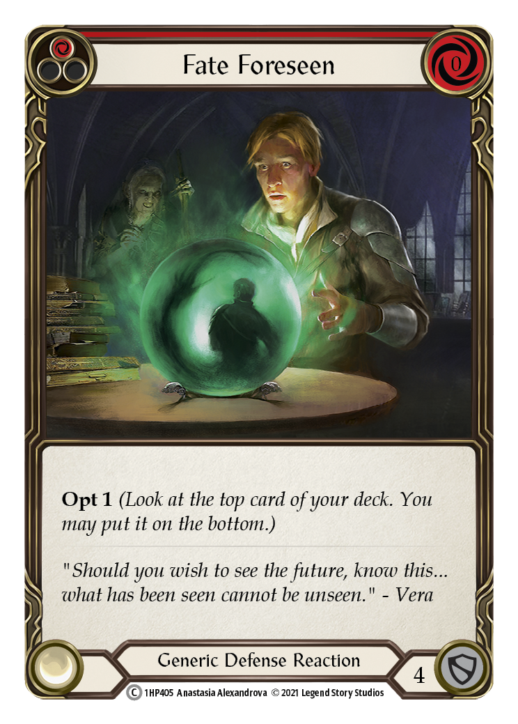 Fate Foreseen (Red) [1HP405] | Devastation Store