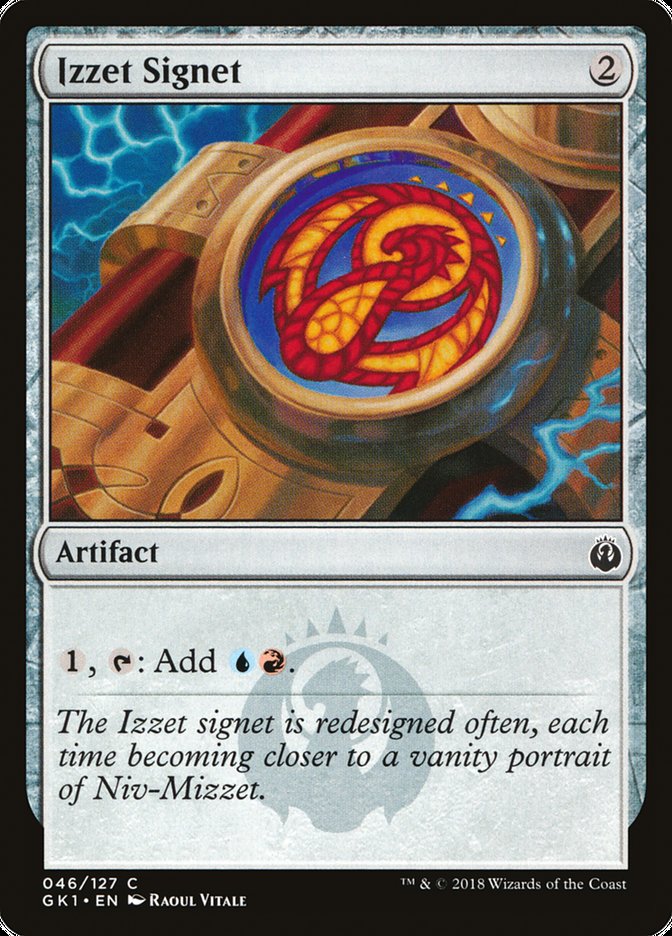 Izzet Signet [Guilds of Ravnica Guild Kit] | Devastation Store