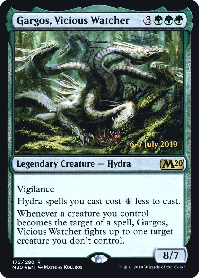 Gargos, Vicious Watcher  [Core Set 2020 Prerelease Promos] | Devastation Store