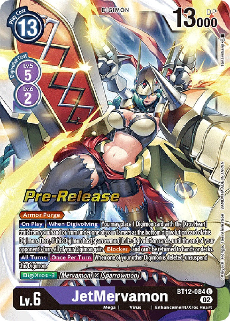 JetMervamon [BT12-084] [Across Time Pre-Release Cards] | Devastation Store