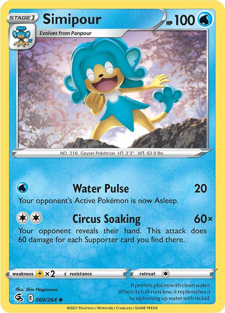 Simipour (069/264) [Sword & Shield: Fusion Strike] | Devastation Store