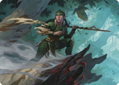 Gwenna, Eyes of Gaea Art Card [The Brothers' War Art Series] | Devastation Store