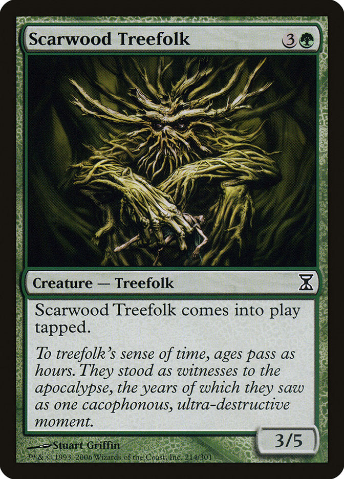 Scarwood Treefolk [Time Spiral] | Devastation Store