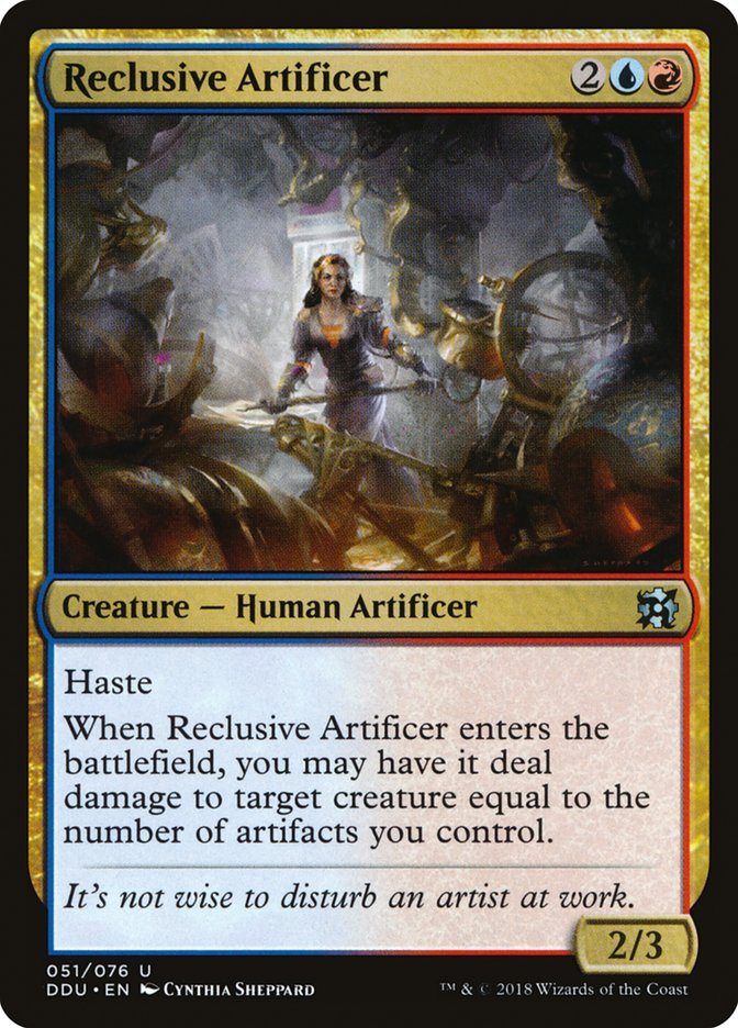 Reclusive Artificer [Duel Decks: Elves vs. Inventors] | Devastation Store