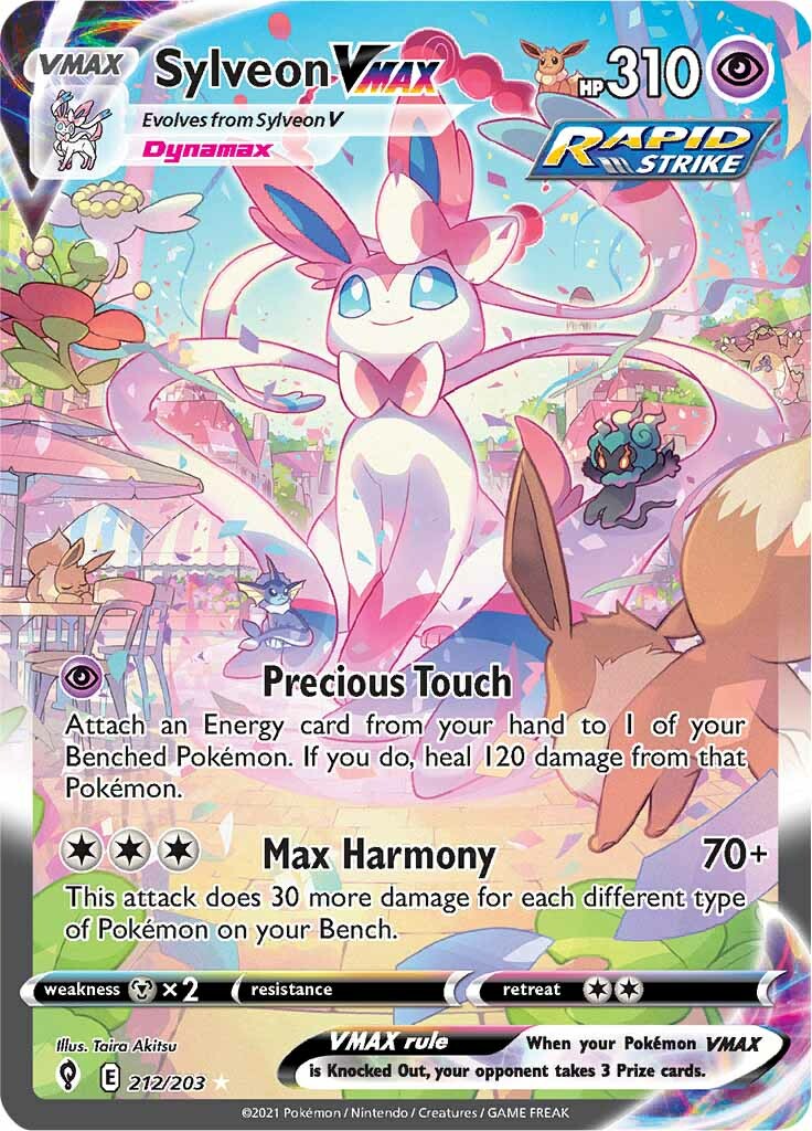 Sylveon VMAX (212/203) [Sword & Shield: Evolving Skies] | Devastation Store