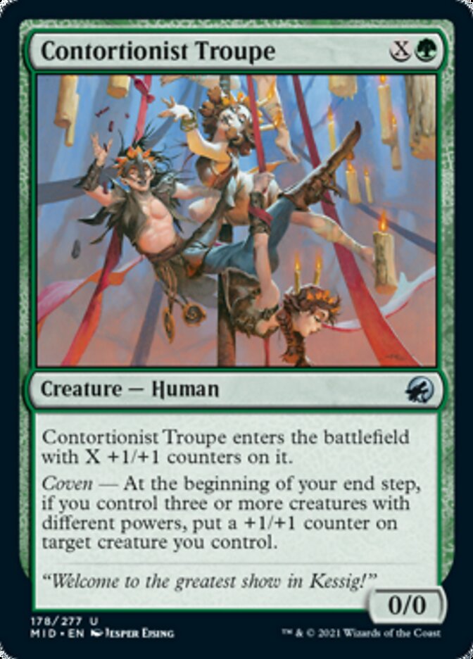 Contortionist Troupe [Innistrad: Midnight Hunt] | Devastation Store