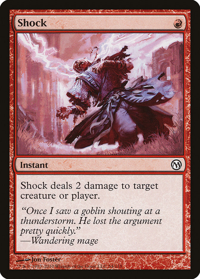 Shock [Duels of the Planeswalkers] | Devastation Store