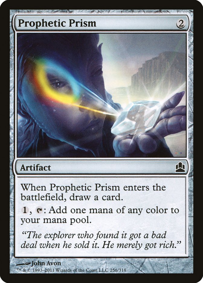 Prophetic Prism [Commander 2011] | Devastation Store