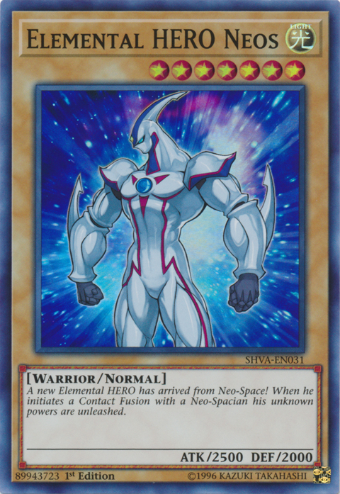 Elemental HERO Neos [SHVA-EN031] Super Rare | Devastation Store