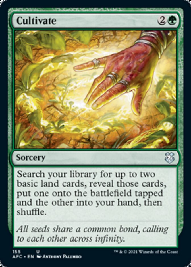 Cultivate [Dungeons & Dragons: Adventures in the Forgotten Realms Commander] | Devastation Store