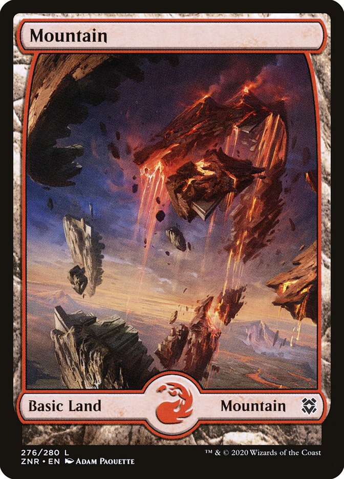 Mountain (276) [Zendikar Rising] | Devastation Store