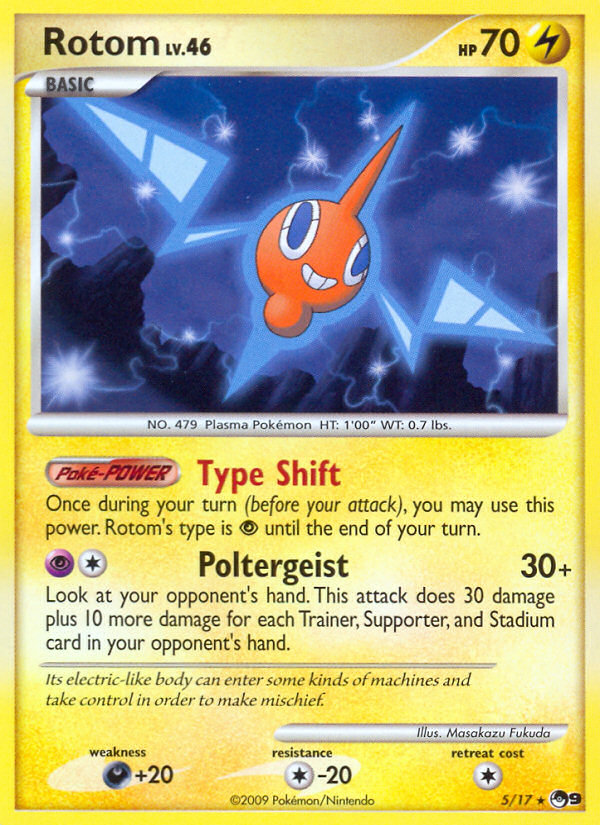 Rotom (5/17) [POP Series 9] | Devastation Store