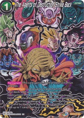 The Agents of Destruction Strike Back [EX13-27] | Devastation Store