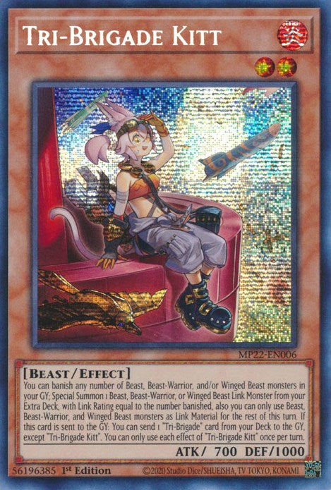 Tri-Brigade Kitt [MP22-EN006] Prismatic Secret Rare | Devastation Store