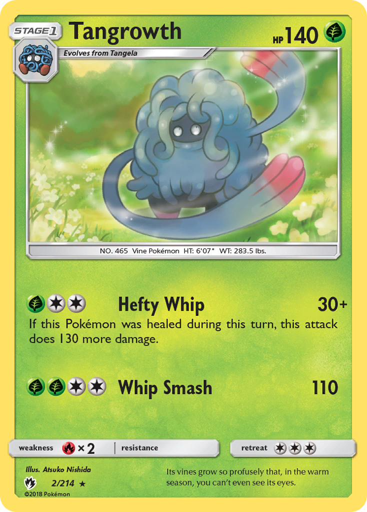 Tangrowth (2/214) [Sun & Moon: Lost Thunder] | Devastation Store