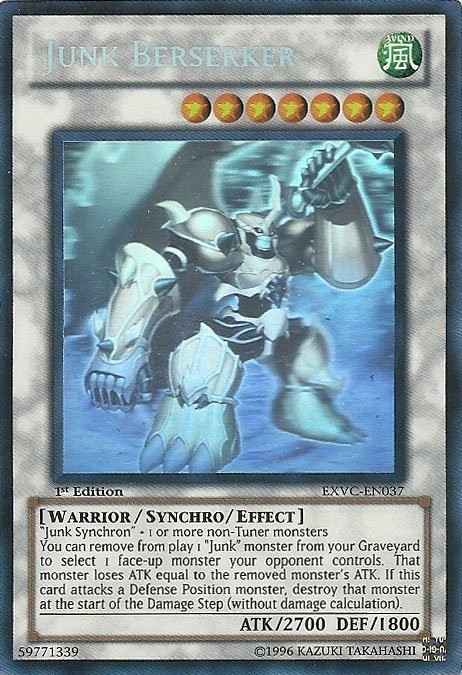 Junk Berserker [EXVC-EN037] Ghost Rare | Devastation Store