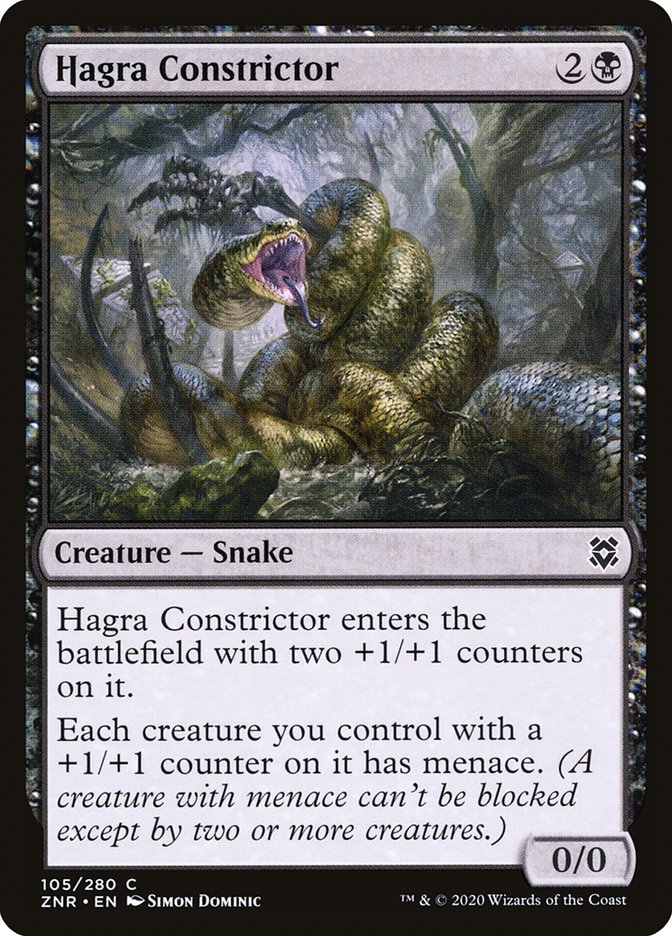 Hagra Constrictor [Zendikar Rising] | Devastation Store