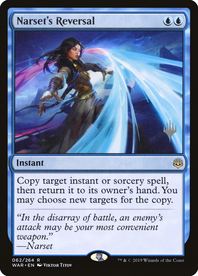 Narset's Reversal (Promo Pack) [War of the Spark Promos] | Devastation Store