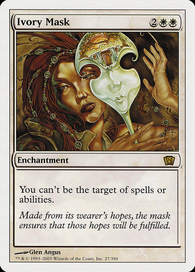 Ivory Mask [Eighth Edition] - Devastation Store | Devastation Store