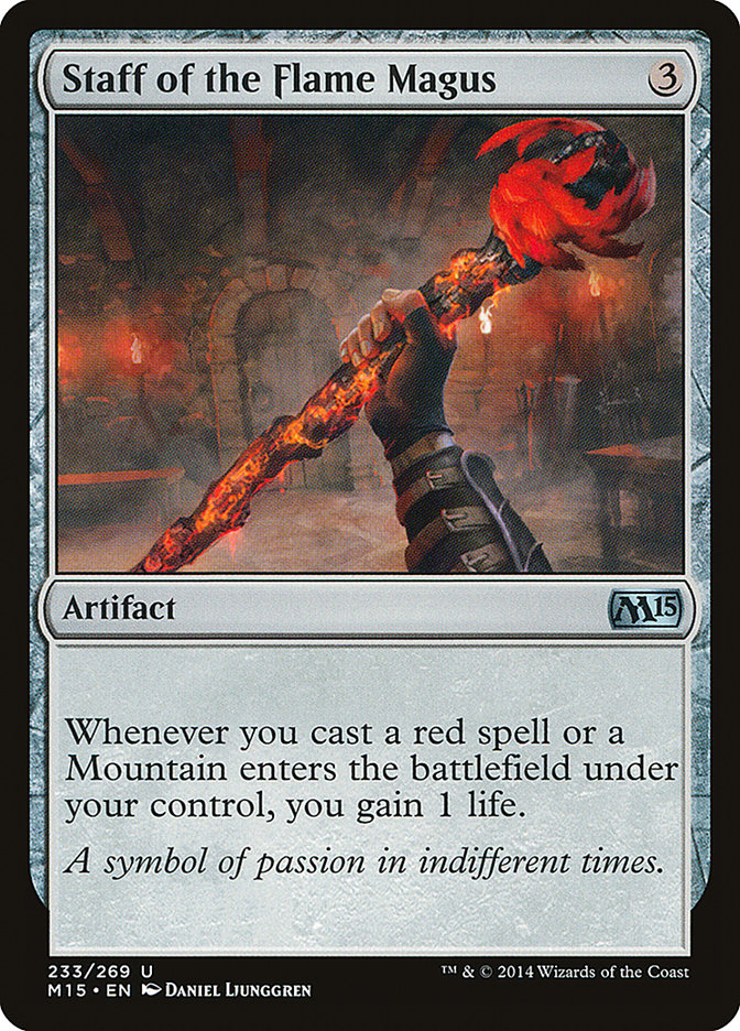 Staff of the Flame Magus [Magic 2015] - Devastation Store | Devastation Store