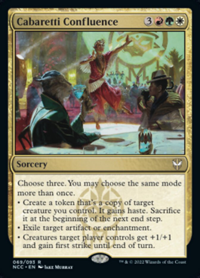 Cabaretti Confluence [Streets of New Capenna Commander] | Devastation Store