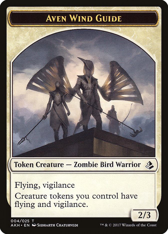 Aven Wind Guide [Amonkhet Tokens] | Devastation Store