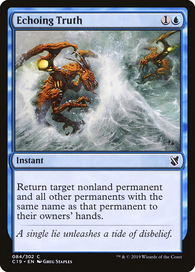 Echoing Truth [Commander 2019] | Devastation Store